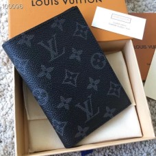Louis Vuitton Monogram Eclipse Passport Cover M64501
