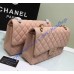 Chanel Jumbo Classic Flap Bag in Pink Caviar Leather with golden hardware