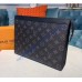 Louis Vuitton Monogram Eclipse Pochette Voyage MM M61692