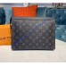 Louis Vuitton Monogram Eclipse Pochette Voyage MM M61692