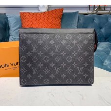 Louis Vuitton Monogram Eclipse Pochette Voyage MM M61692