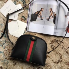 Gucci Ophidia Leather Small Shoulder Bag GU499621-black