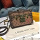 Louis Vuitton Monogram Reverse Canvas Petite Malle M44154