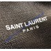 Saint Laurent TEDDY shopping bag in linen canvas YSL8805-black