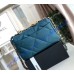 Chanel 19 Small Flap Bag C1160-blue