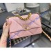 Chanel 19 Small Flap Bag C1160-pink