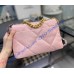 Chanel 19 Small Flap Bag C1160-pink