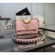Chanel 19 Small Flap Bag C1160-pink