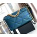 Chanel 19 Large Flap Bag C1161-blue