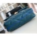 Chanel 19 Large Flap Bag C1161-blue