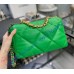 Chanel 19 Large Flap Bag C1161-green