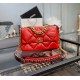 Chanel 19 Large Flap Bag C1161-red