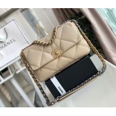 Chanel 19 Large Flap Bag C1161-tan