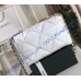 Chanel 19 Large Flap Bag C1161-white