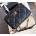 Chanel 19 Maxi Flap Bag C1162-black