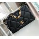 Chanel 19 Maxi Flap Bag C1162-black