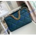 Chanel 19 Maxi Flap Bag C1162-blue