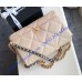 Chanel 19 Maxi Flap Bag C1162-tan
