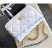 Chanel 19 Maxi Flap Bag C1162-white