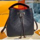 Louis Vuitton Monogram Empreinte Neonoe MM M45306-navy-blue
