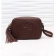 Gucci Soho Small Leather Disco Bag GU308364-dark-brown