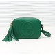Gucci Soho Small Leather Disco Bag GU308364-green