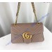 Gucci Medium GG Marmont Matelasse Shoulder Bag Tan