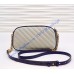 Gucci GG Marmont small matelasse shoulder bag GU447632-white-blue