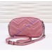 Gucci GG Marmont small matelasse shoulder bag GU447632B-pink