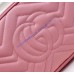 Gucci GG Marmont small matelasse shoulder bag GU447632B-pink