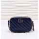 Gucci GG Marmont Matelasse Mini Bag GU448065-blue-white
