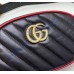 Gucci GG Marmont Matelasse Leather Belt Bag GU476434-black-red