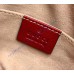 Gucci GG Marmont Matelasse Leather Belt Bag GU476434-black-red
