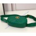 Gucci GG Marmont Matelasse Leather Belt Bag GU476434-green
