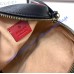 Gucci GG Marmont Mini Round Shoulder Bag GU550154-black-red