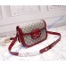 Gucci GG Supreme Horsebit 1955 shoulder bag GU602204C-red