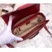 Gucci GG Supreme Horsebit 1955 shoulder bag GU602204C-red