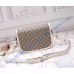Gucci GG Supreme Horsebit 1955 shoulder bag GU602204C-white