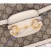 Gucci GG Supreme Horsebit 1955 shoulder bag GU602204C-white