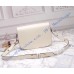Gucci Leather Horsebit 1955 shoulder bag GU602204L-white