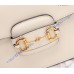 Gucci Leather Horsebit 1955 shoulder bag GU602204L-white