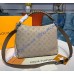 Louis Vuitton Mahina Beaubourg Hobo MM M56073-tan