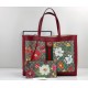 Gucci Ophidia GG Flora medium tote GU547947-red