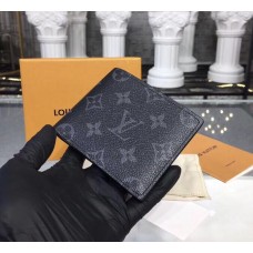 Louis Vuitton Monogram Eclipse Slender Wallet M64002-black