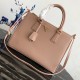 Prada Saffiano Leather Tote PD2274-light-pink