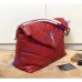 Saint Laurent LOULOU PUFFER Medium bag in quilted lambskin YSL577475B-red