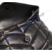 Saint Laurent LOULOU PUFFER Small bag in quilted lambskin YSL577476C-black