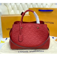 Louis Vuitton Monogram Empreinte Montaigne MM M41048-red