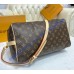 Louis Vuitton Monogram Canvas Speedy 35 with Shoulder Strap M40392