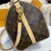 Louis Vuitton Monogram Canvas Speedy 35 with Shoulder Strap M40392